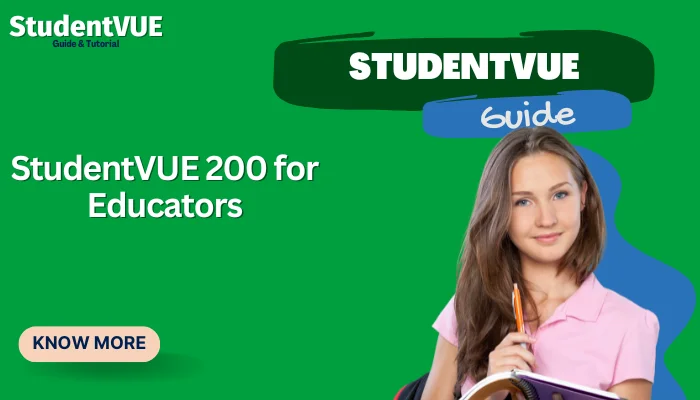 StudentVUE 200 for Educators